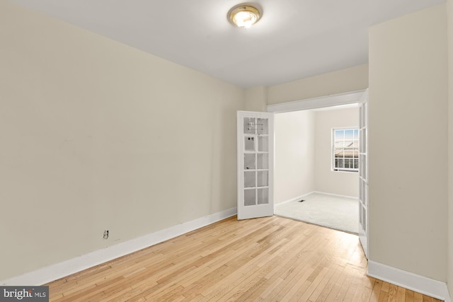 1222 18th St NE, Washington, DC 20002 - empty room with light wood-type flooring and baseboards