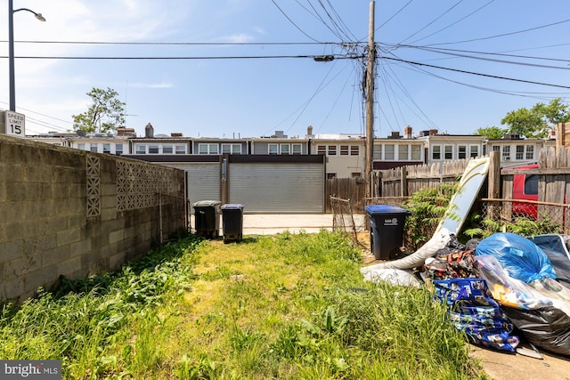 1222 18th St NE, Washington, DC 20002 - view of yard featuring a fenced backyard