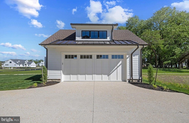76 Filly Ln, Lewes, DE 19958 - garage with concrete driveway