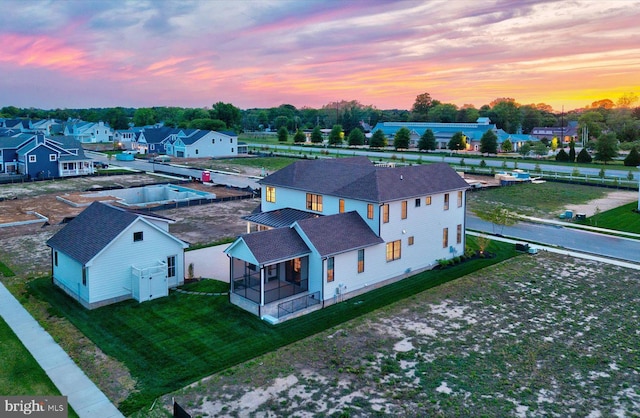 76 Filly Ln, Lewes, DE 19958 - aerial perspective of suburban area