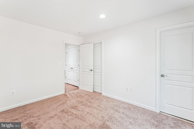 8210 Heritage Crossing Ct, Manassas, VA 20109 - unfurnished bedroom featuring carpet flooring, baseboards, and recessed lighting