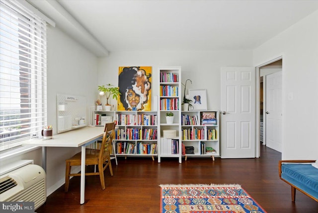 9701 Fields Rd Unit 2301, Gaithersburg, MD 20878 - office with wood finished floors