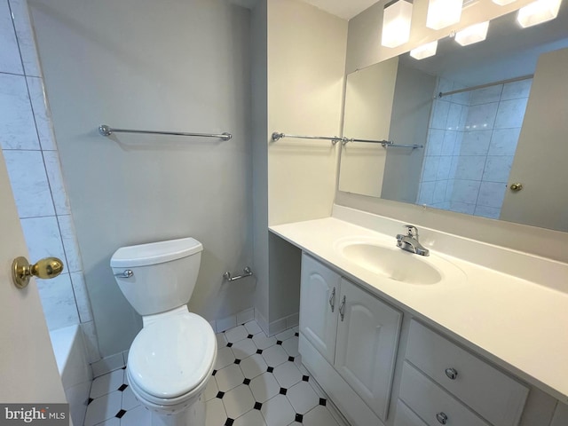 200 N Pickett St Unit 1412, Alexandria, VA 22304 - full bath featuring vanity, baseboards, and toilet