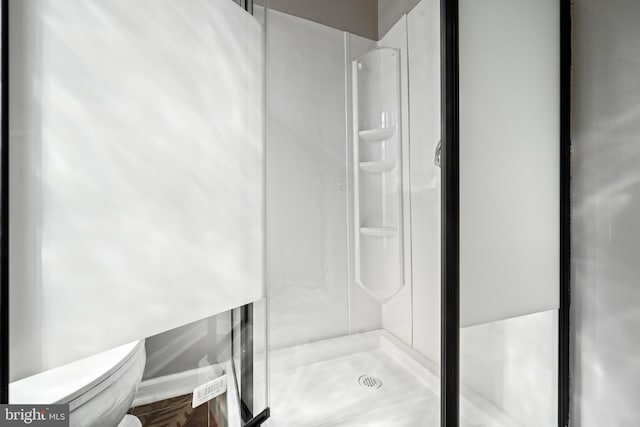 3700 13th St NW, Washington, DC 20010 - full bathroom with a stall shower and toilet