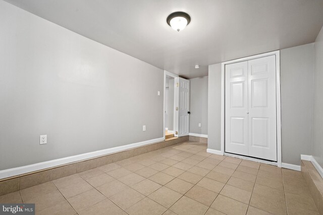 3700 13th St NW, Washington, DC 20010 - unfurnished bedroom with a closet and tile patterned flooring