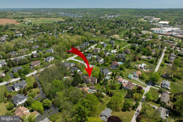 bird's eye view