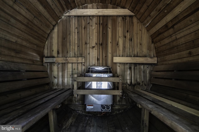 view of sauna / steam room