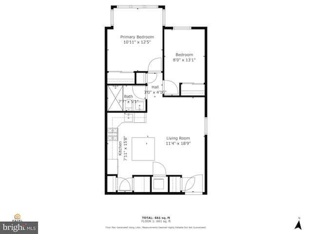818 Kennedy St NW Unit 9, Washington, DC 20011 - home floor plan