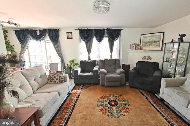 1117 Sterling Pl, Lancaster, PA 17603 - living area featuring wood finished floors and cooling unit