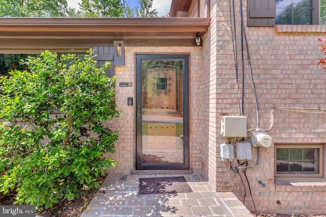 7509 Glade Dr, Fort Washington, MD 20744 - view of exterior entry with brick siding