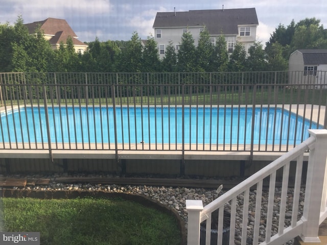 402 Waltham Dr, Middletown, DE 19709 - view of swimming pool with fence and a fenced in pool