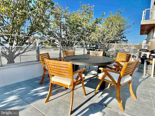 view of patio / terrace with outdoor dining area