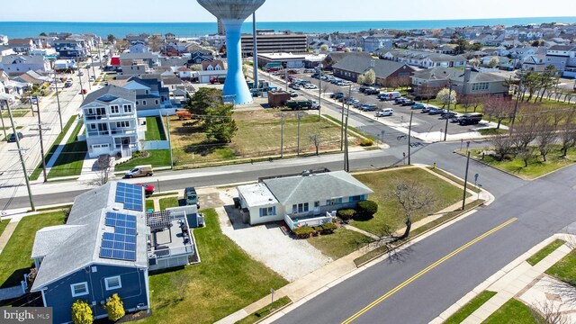 1306 Bayshore Ave, Brigantine, NJ 08203 - bird's eye view featuring a water view