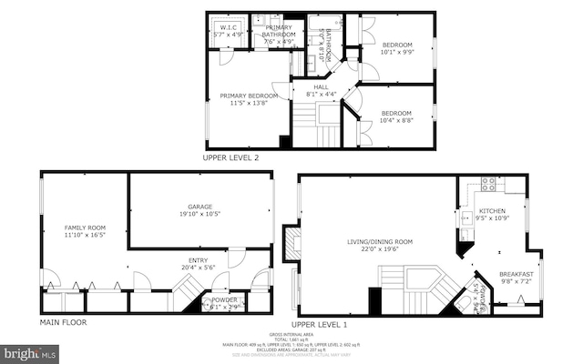 2204 Commissary Cir, Odenton, MD 21113 - floor plan / room layout