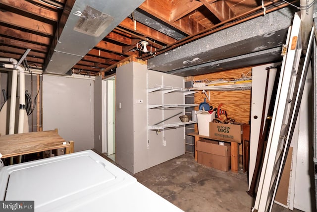 128 Fox Dr, Winchester, VA 22601 - view of unfinished basement