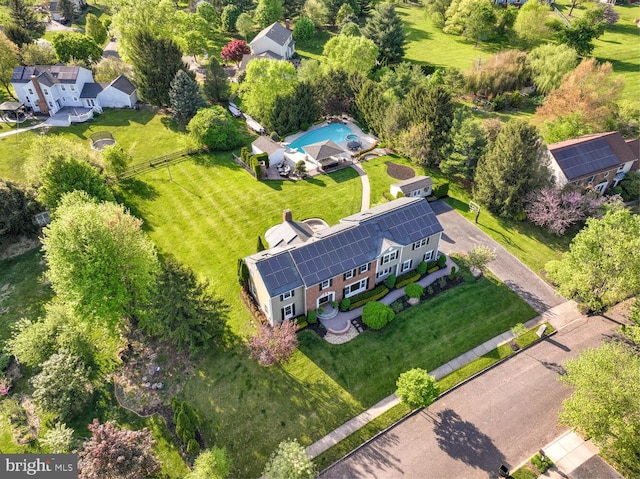 bird's eye view