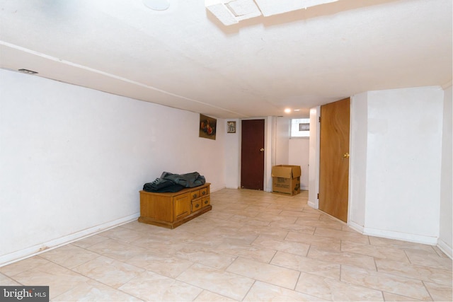 view of unfurnished room
