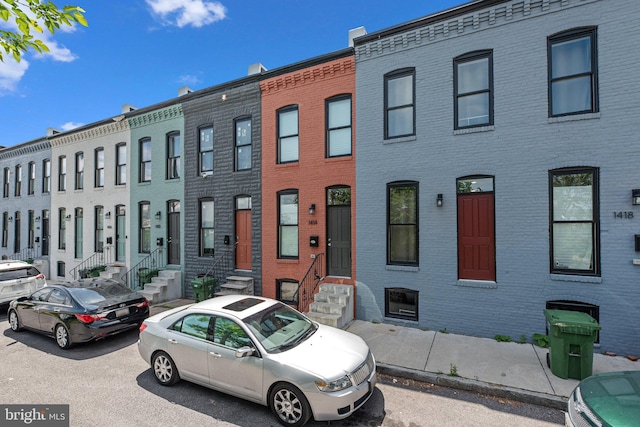 1414 N Bethel St, Baltimore, MD 21213 - view of property featuring entry steps and brick siding