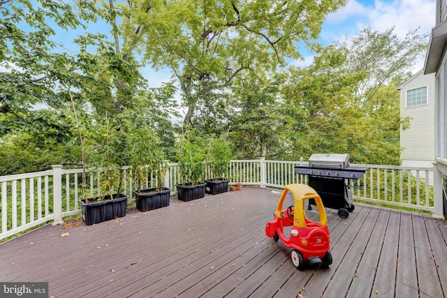 51 Knickerbocker Ln, Malvern, PA 19355 - wooden deck with area for grilling