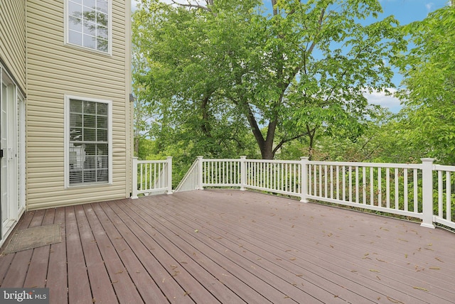 51 Knickerbocker Ln, Malvern, PA 19355 - deck featuring view of wooded area