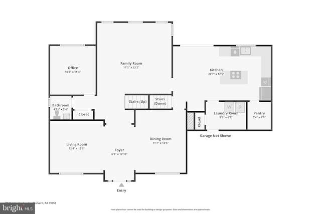 51 Knickerbocker Ln, Malvern, PA 19355 - home floor plan