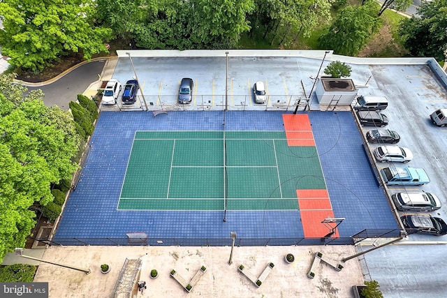 aerial view