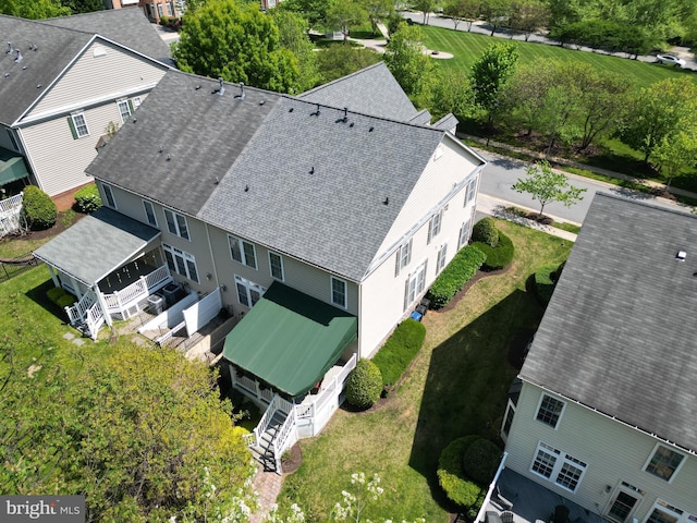 9124 Back Drop Dr, Perry Hall, MD 21128 - drone / aerial view