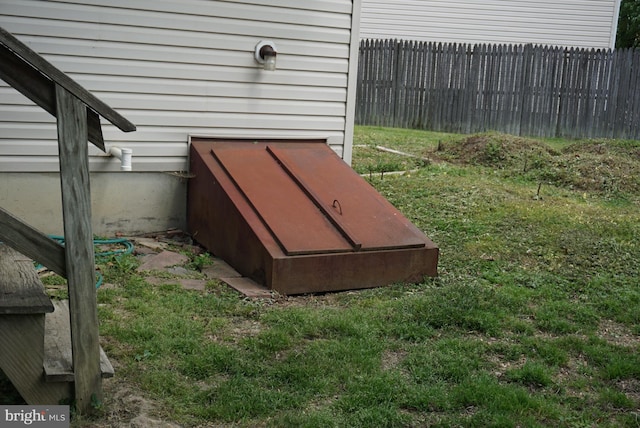 exterior details with fence