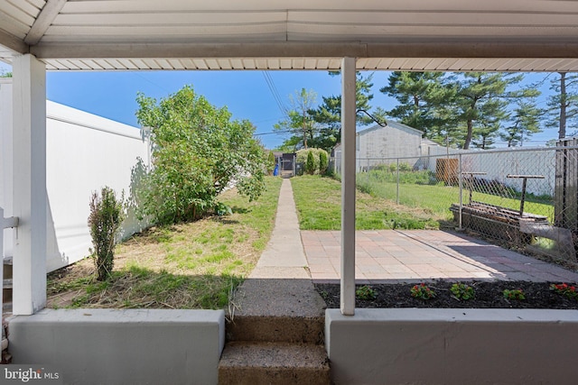 view of patio / terrace