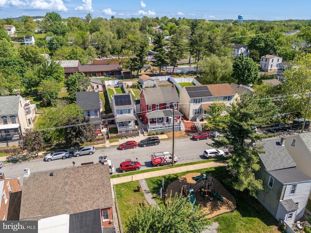 bird's eye view