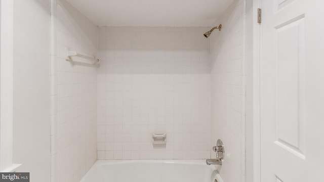 bathroom featuring bathtub / shower combination
