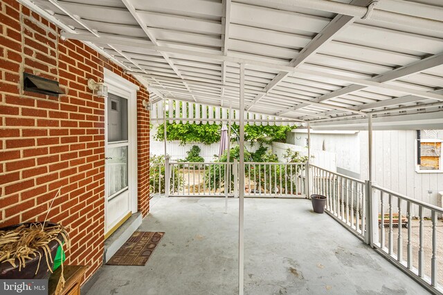 view of patio