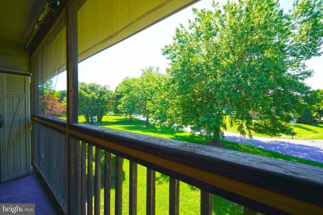 33955 Middleton Cir Unit 5, Lewes, DE 19958 - view of balcony