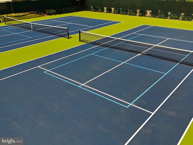 30 Morton Ct, Lawrence Township, NJ 08648 - view of tennis court featuring community basketball court