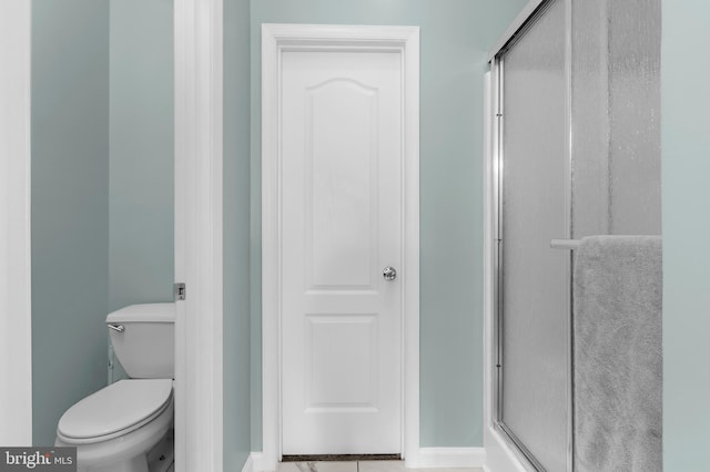 11312 Rawhide Rd, Lusby, MD 20657 - full bathroom with a shower stall and toilet