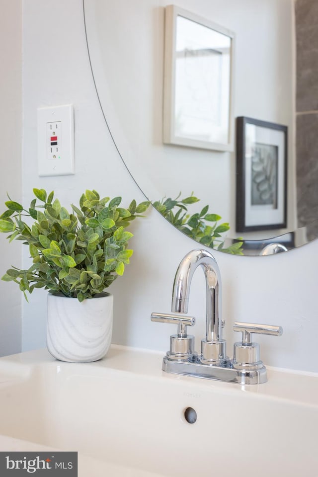 room details with a sink