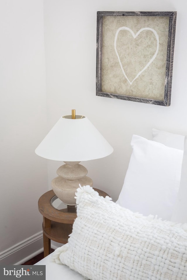 interior details with baseboards