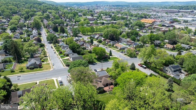 1515 Rockland St, Reading, PA 19604 - aerial overview of property's location with nearby suburban area and mountains