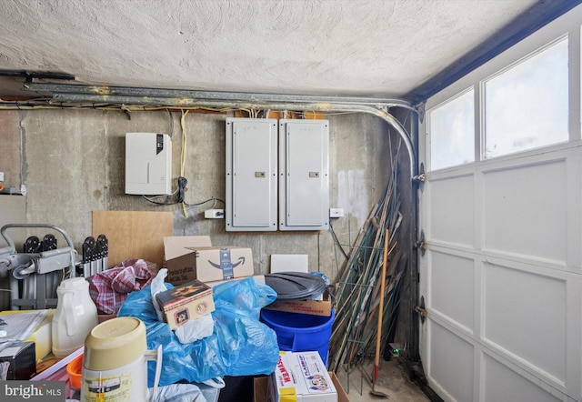 603 Bywood Ave, Upper Darby, PA 19082 - garage featuring electric panel