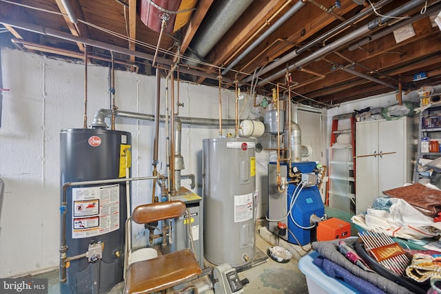 603 Bywood Ave, Upper Darby, PA 19082 - utilities featuring water heater and a heating unit