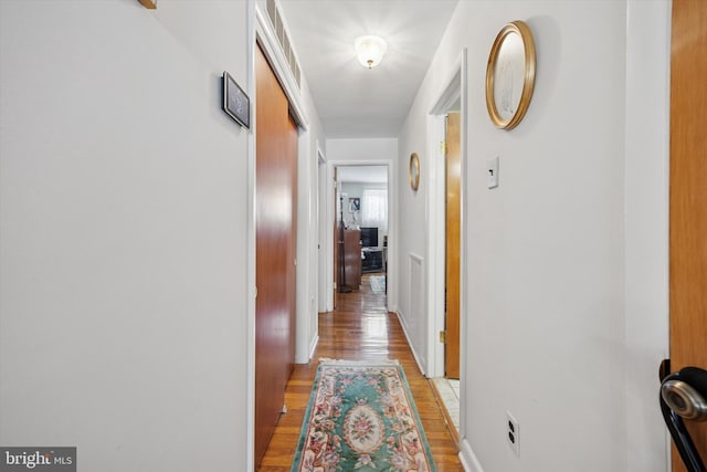603 Bywood Ave, Upper Darby, PA 19082 - hallway featuring light wood finished floors