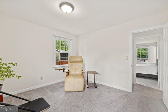 309 Camden Dr, Fredericksburg, VA 22405 - living area featuring carpet and baseboards