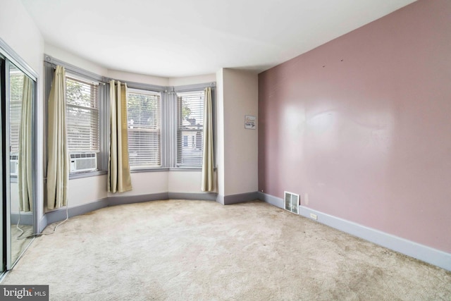1033 W Rockland St, Philadelphia, PA 19141 - unfurnished room with carpet flooring, baseboards, and cooling unit