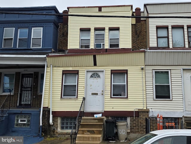multi unit property with entry steps