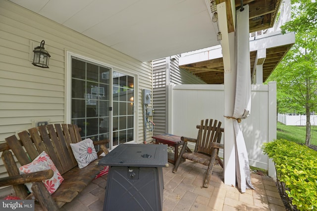 10723 Caledonia Meadow Dr, Manassas, VA 20112 - view of patio