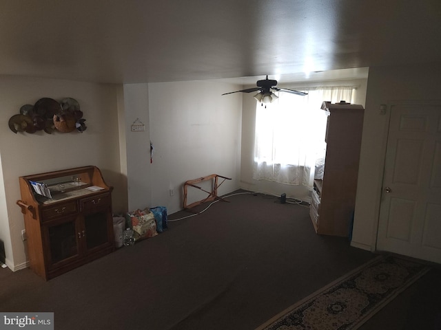 5737 N Park Ave, Philadelphia, PA 19141 - interior space with a ceiling fan