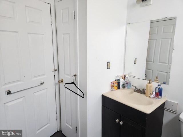 5737 N Park Ave, Philadelphia, PA 19141 - half bathroom featuring toilet and vanity