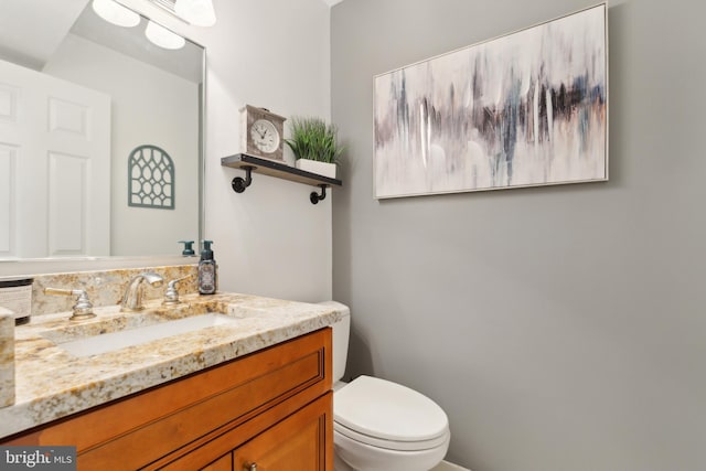 6724 Passageway Pl, Burke, VA 22015 - bathroom with vanity and toilet