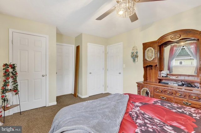 38 Bonniefield Cir, Gettysburg, PA 17325 - carpeted bedroom with a ceiling fan and baseboards