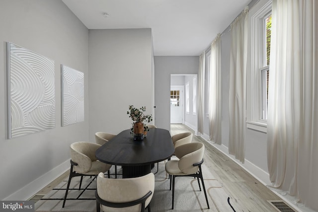 536 Lafayette St, Lancaster, PA 17603 - dining room featuring light wood-style flooring and baseboards